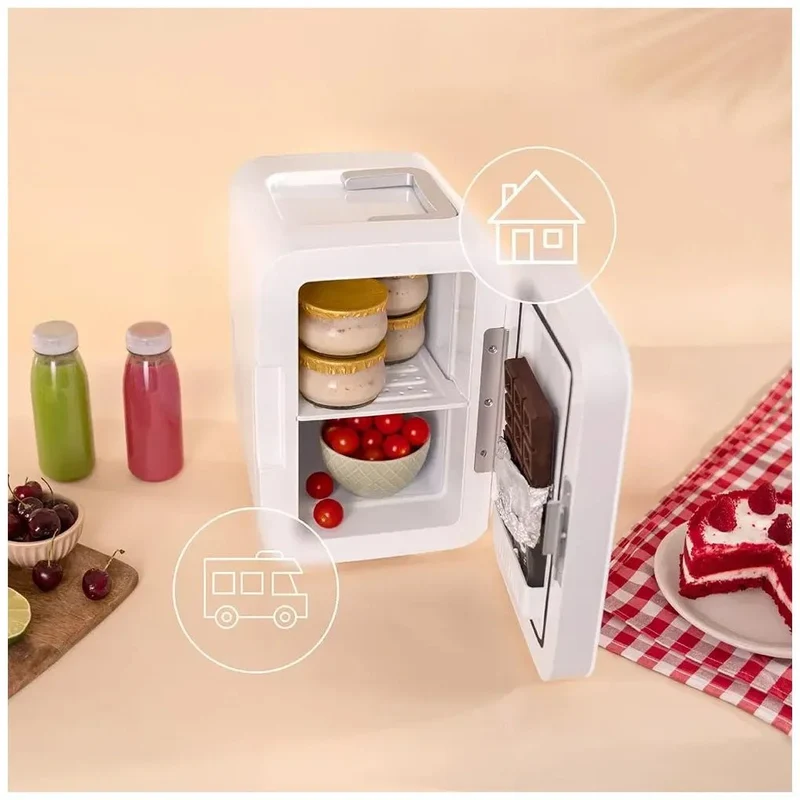 Mini Frigorífico Portátil 10L: Enfriamiento y Calentamiento para Viajes y Hogar de Cecotec