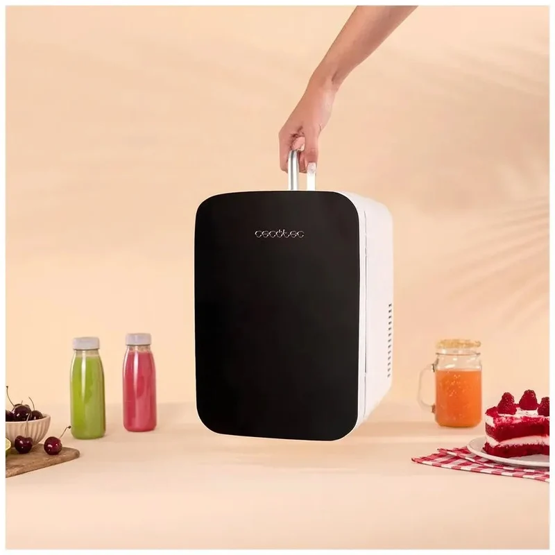 Mini Frigorífico Portátil 10L: Enfriamiento y Calentamiento para Viajes y Hogar de Cecotec