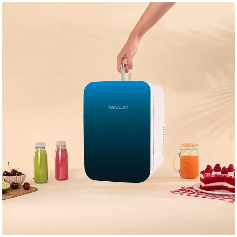 Frigorífico Portátil 10L para coche y Caravana con enfriamiento y calentamiento Cecotec