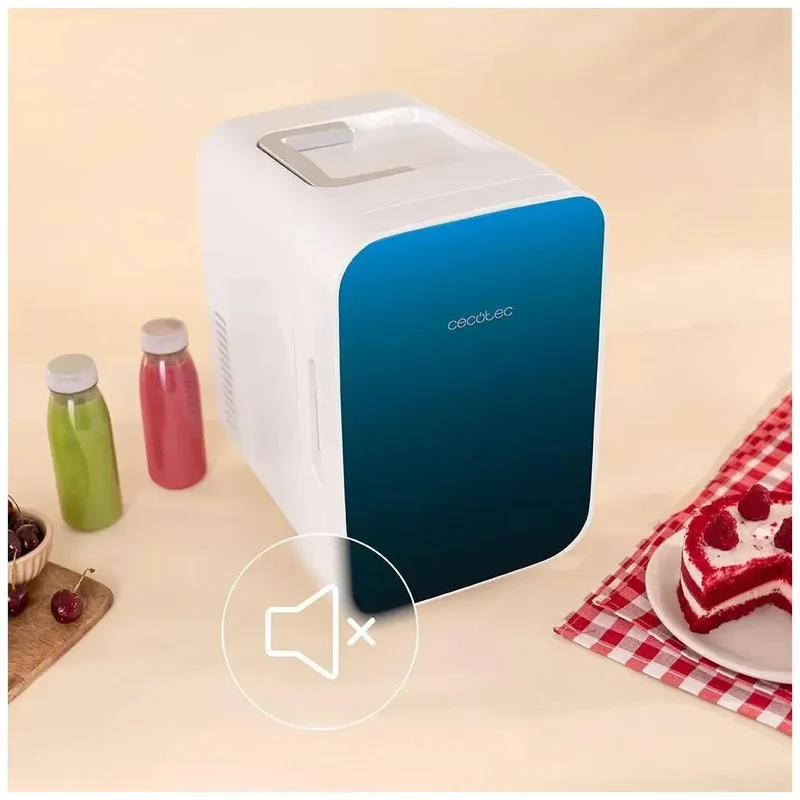 Frigorífico Portátil 10L para coche y Caravana con enfriamiento y calentamiento Cecotec