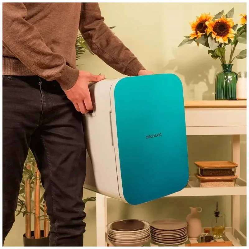 Frigorífico Portátil 20L: Enfriamiento y Calentamiento para Coches y Caravanas de Cecotec