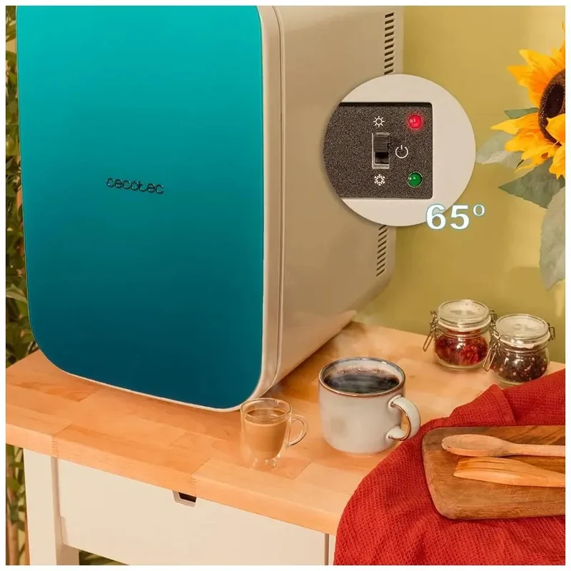 Refrigerador Portátil 25L para Coches y Caravanas con Enfriamiento y Calentamiento de Cecotec