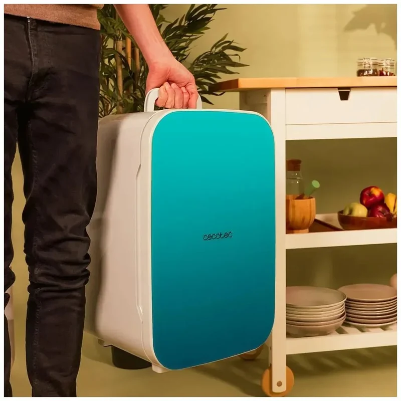 Refrigerador Portátil 25L para Coches y Caravanas con Enfriamiento y Calentamiento de Cecotec