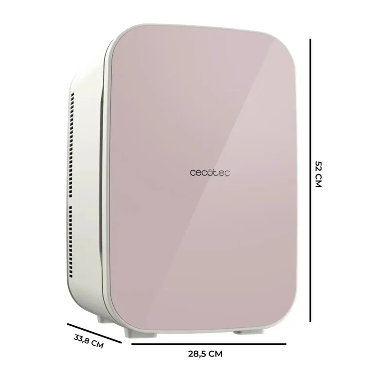 Frigorífico Portátil 25L Rosa: Enfriamiento y Calentamiento para Viajes de Cecotec