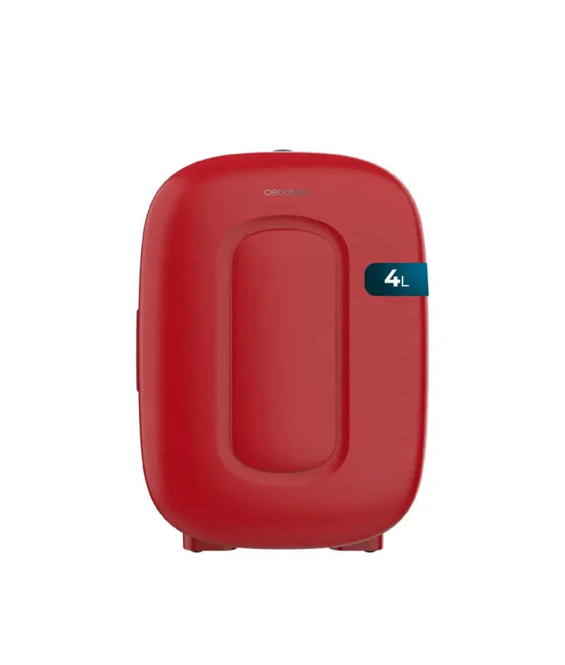 Frigorífico Portátil 4L Bora Red: Enfriamiento y Calentamiento para Viajes de Cecotec