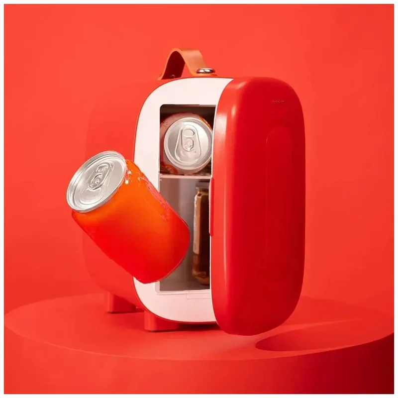 Frigorífico Portátil 4L Bora Red: Enfriamiento y Calentamiento para Viajes de Cecotec