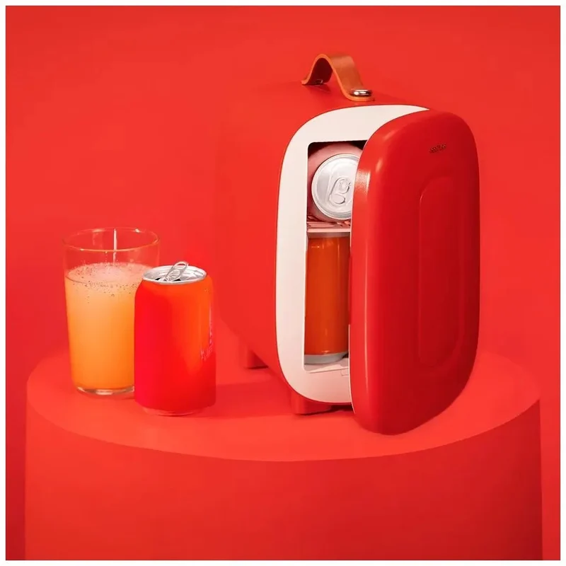 Frigorífico Portátil 4L Bora Red: Enfriamiento y Calentamiento para Viajes de Cecotec