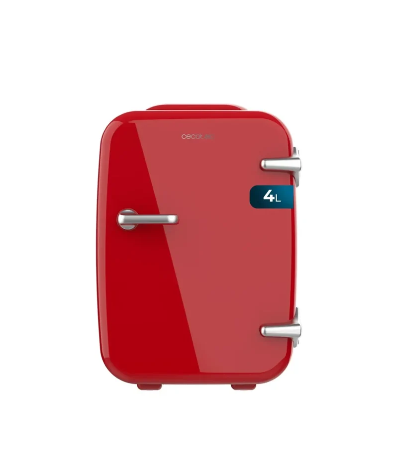 Frigorífico Portátil 4L Habana Red: Enfriamiento y Calentamiento para Viajes de Cecotec