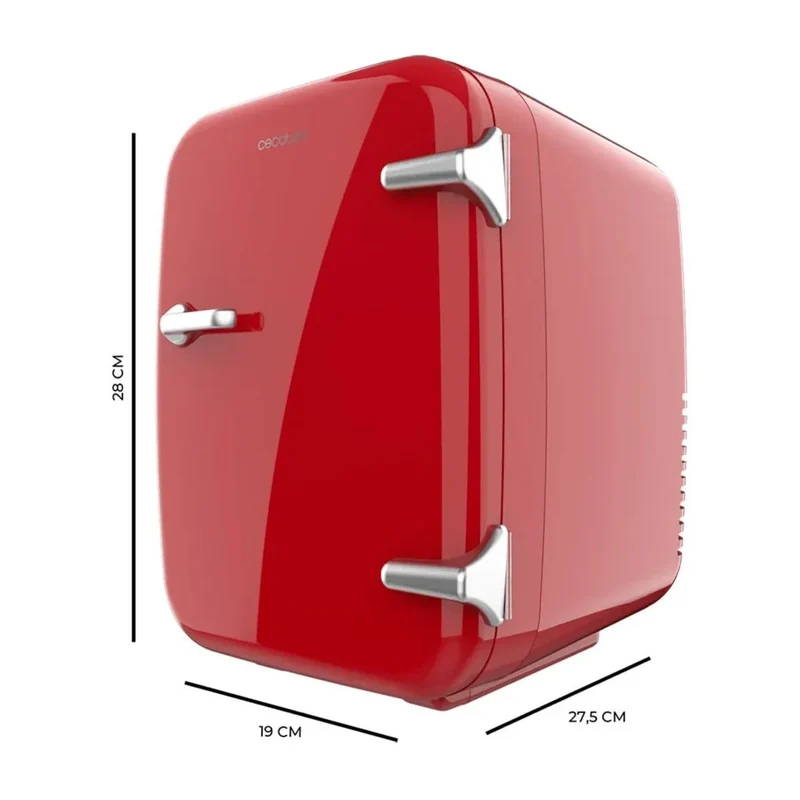 Frigorífico Portátil 4L Habana Red: Enfriamiento y Calentamiento para Viajes de Cecotec
