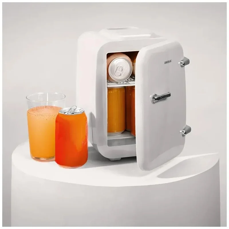 Mini Frigorífico Portátil 4L: Enfriamiento y Calentamiento para Viajes de Cecotec