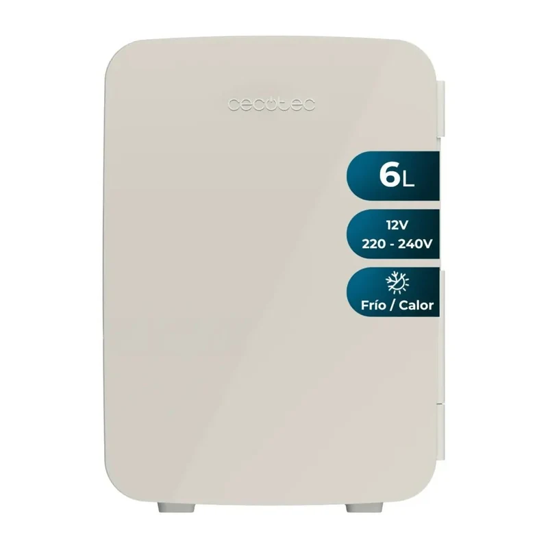 Frigorífico Compacto de 6L con Función de Enfriamiento y Calentamiento Ideal para Viajes de Cecotec