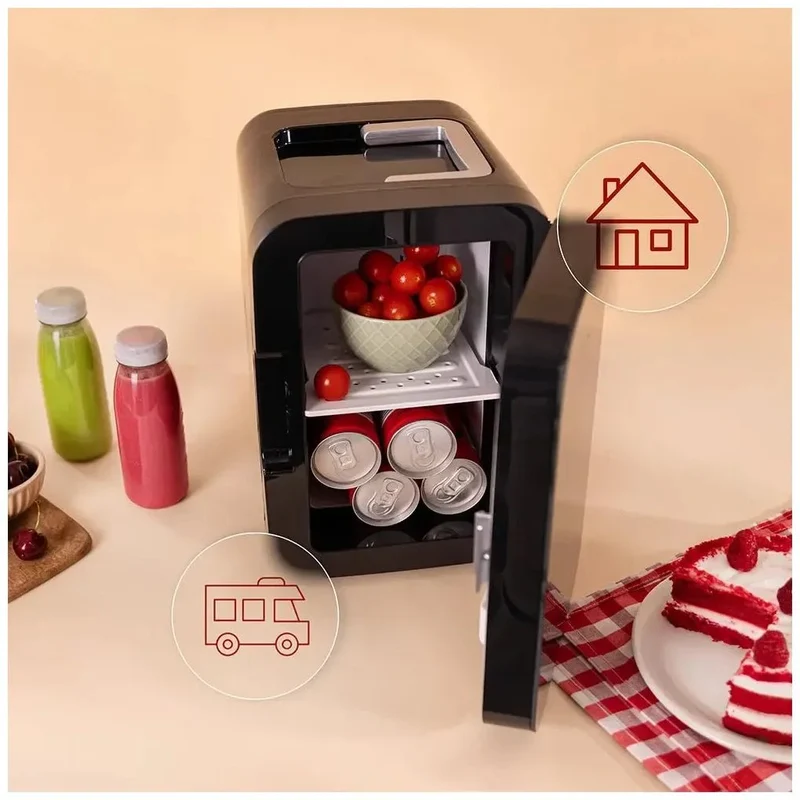 Frigorífico Portátil 6L con Enfriamiento y Calentamiento para Coche y Caravana de Cecotec