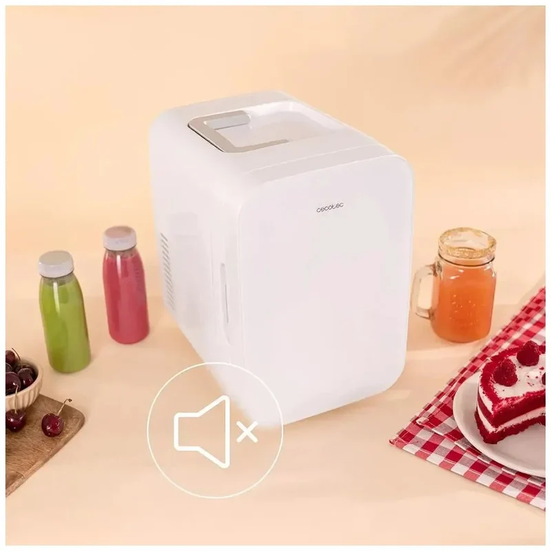 Frigorífico compacto de 6L Enfriador y calentador ideal para tus viajes Cecotec