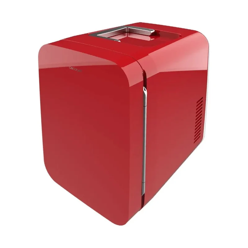 Mini Frigorífico Portátil 6L rojo enfriamiento y calentamiento para viajes Cecotec