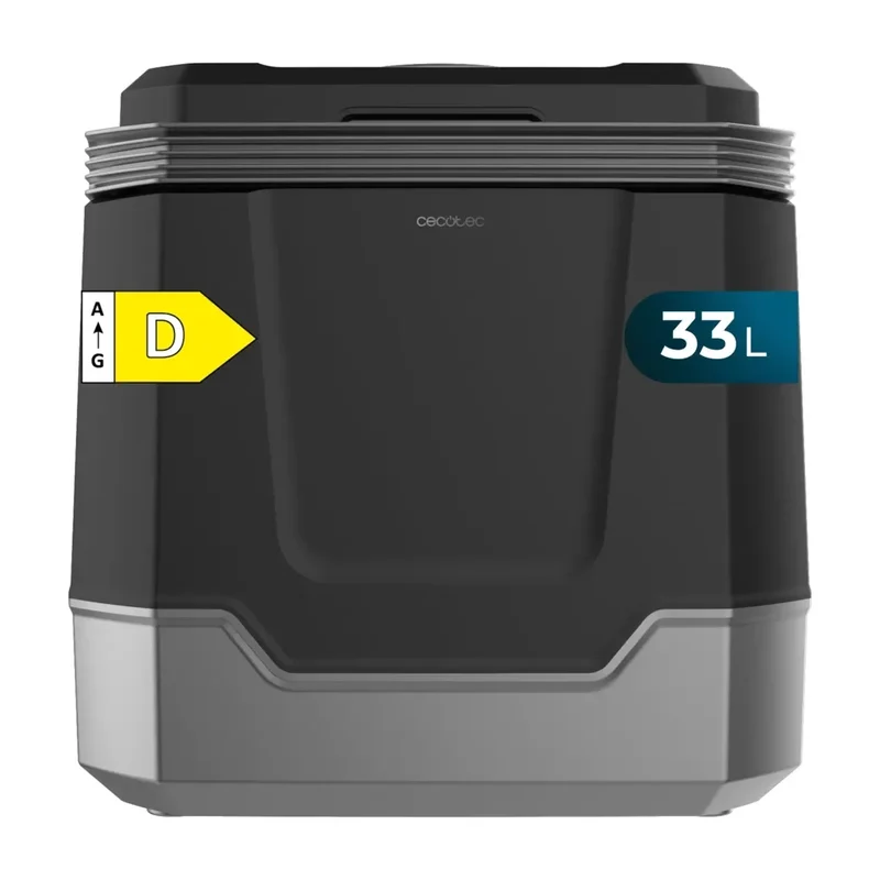 Mini Nevera Portátil 33L con enfriamiento y calentamiento para viajes y caravanas Cecotec
