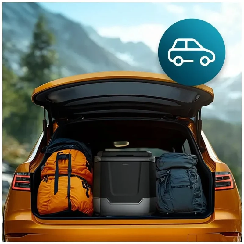 Mini Nevera Portátil 33L con enfriamiento y calentamiento para viajes y caravanas Cecotec