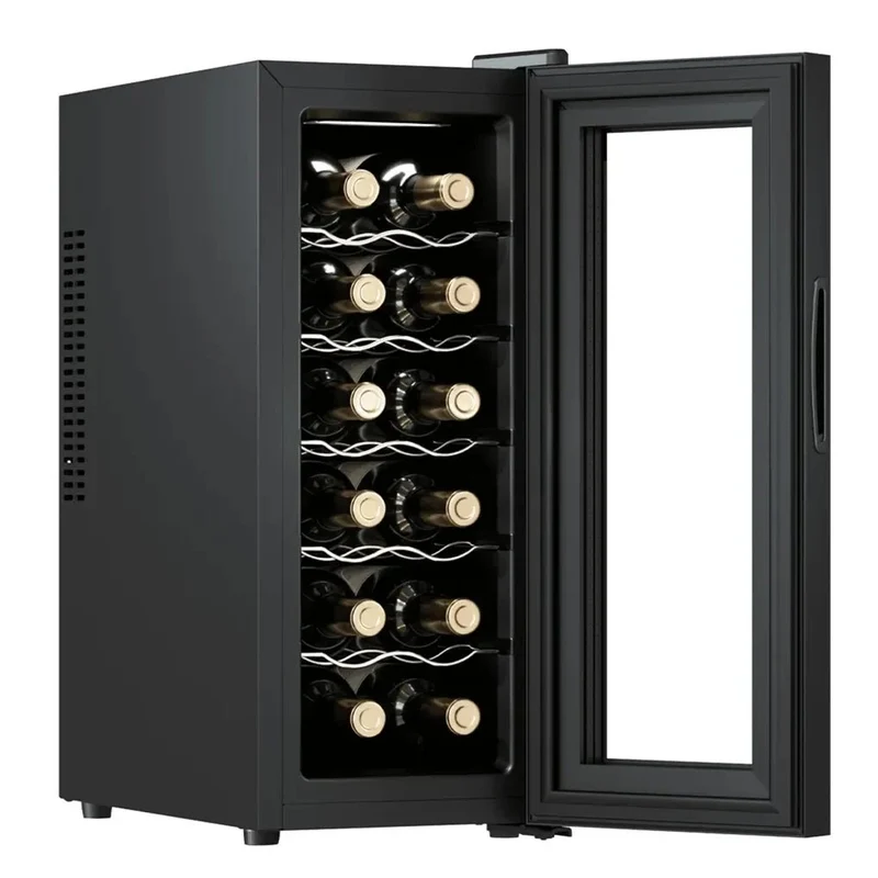 Vinoteca Bolero GrandSommelier 1250: Sutileza y Rendimiento para Almacenar 12 Botellas de Cecotec