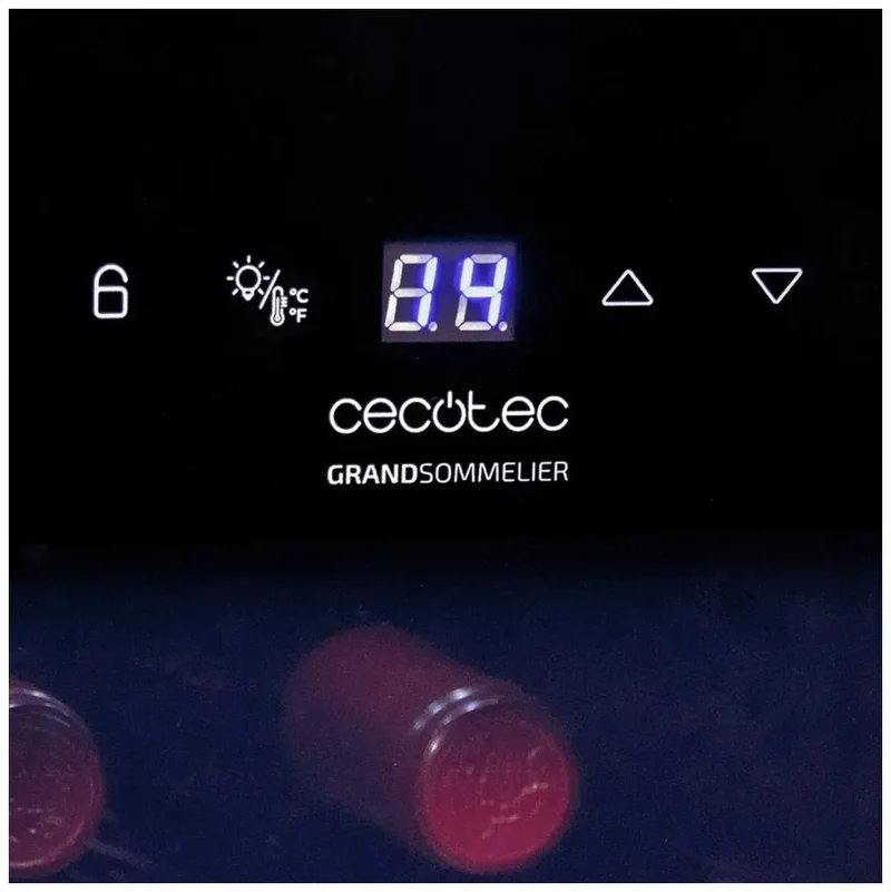 Vinoteca Bolero GrandSommelier 1250: Sutileza y Rendimiento para Almacenar 12 Botellas de Cecotec