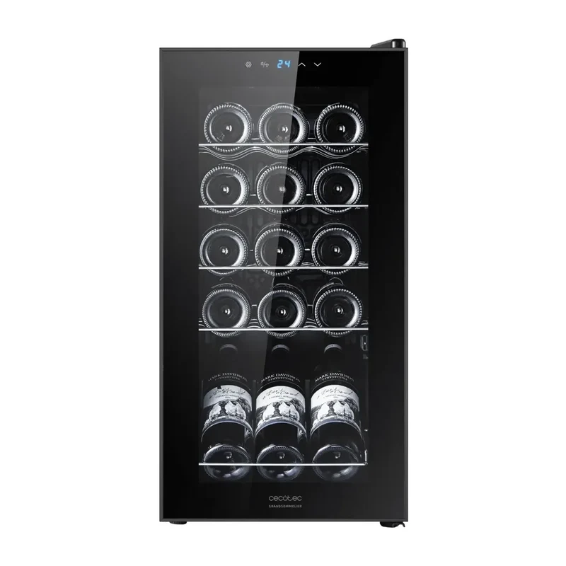 Vinoteca Bolero GrandSommelier 1550 elegancia y rendimiento para 15 botellas Cecotec