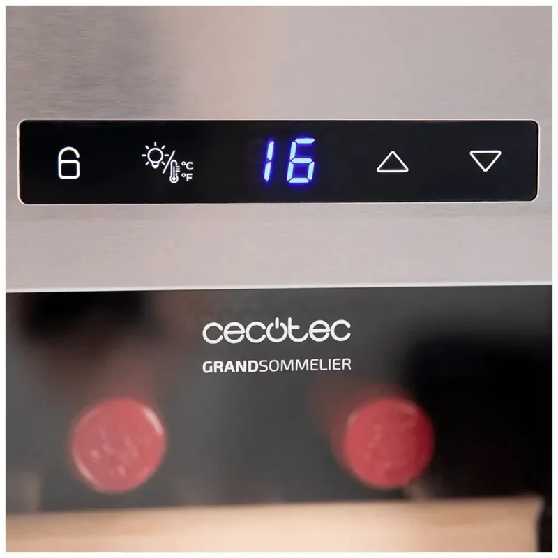 Vinoteca Bolero GrandSommelier 1270: Elegancia y Eficiencia para 12 Botellas de Cecotec