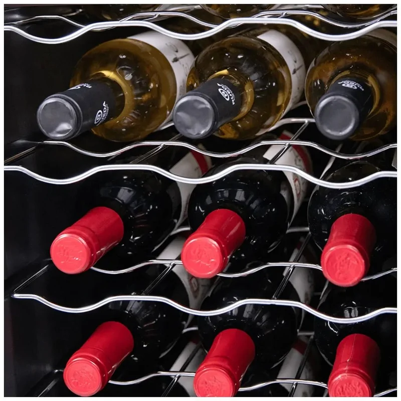 Vinoteca Bolero GrandSommelier 1550: Enfriamiento Silencioso y Ecológico para 15 Botellas de Cecotec