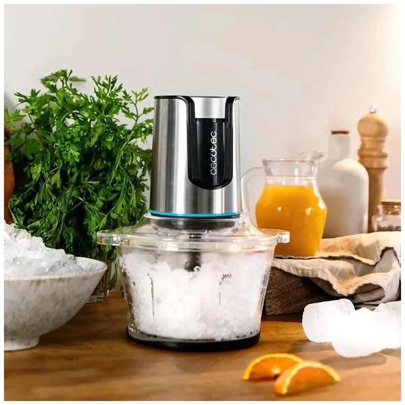 Picadora Eléctrica 500W: Eficiencia y Precisión para Carne, Verduras y Hielo de Cecotec