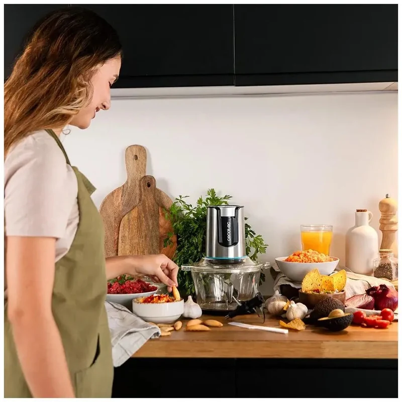 Picadora Eléctrica 500W: Eficiencia y Precisión para Carne, Verduras y Hielo de Cecotec
