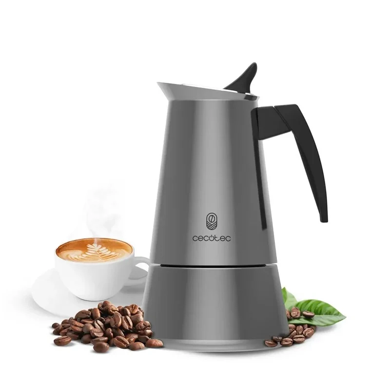 Cafetera Italiana Piccolina 900: Elegancia y Versatilidad para 10 Tazas de Café de Cecotec