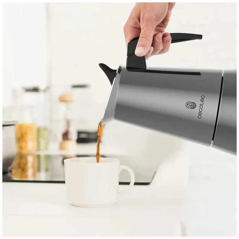 Cafetera Italiana Piccolina 900: Elegancia y Versatilidad para 10 Tazas de Café de Cecotec