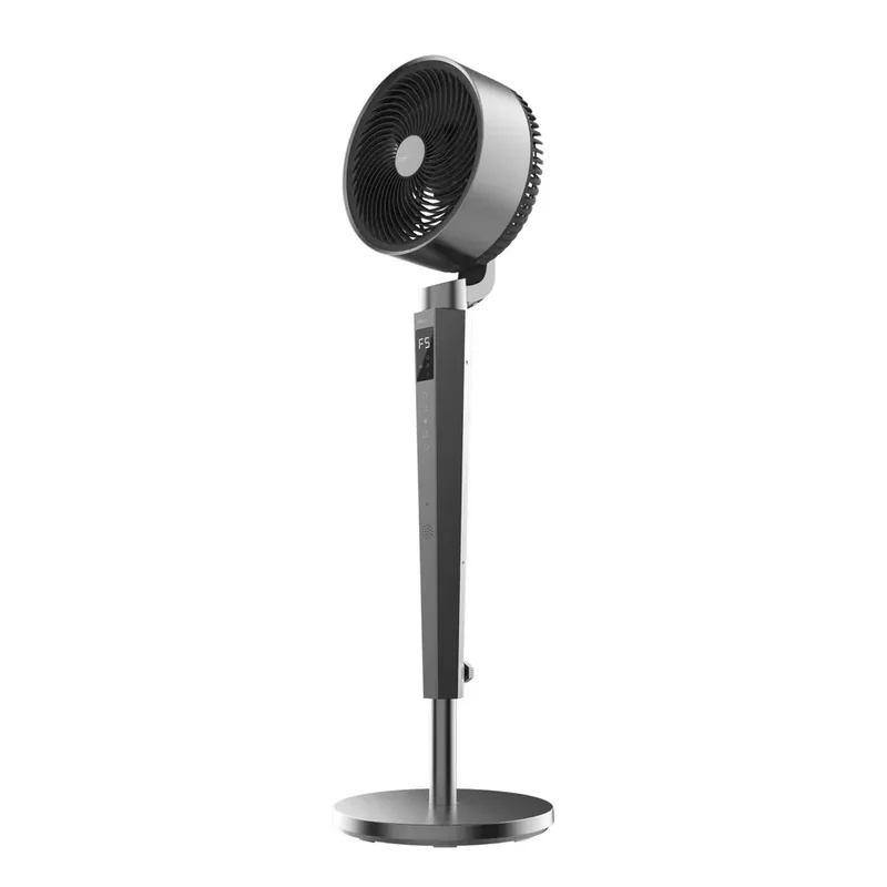 Ventilador EnergySilence 2400 Cyclone Noir 40W con motor DC 24 velocidades y control remoto pantalla LED de Cecotec