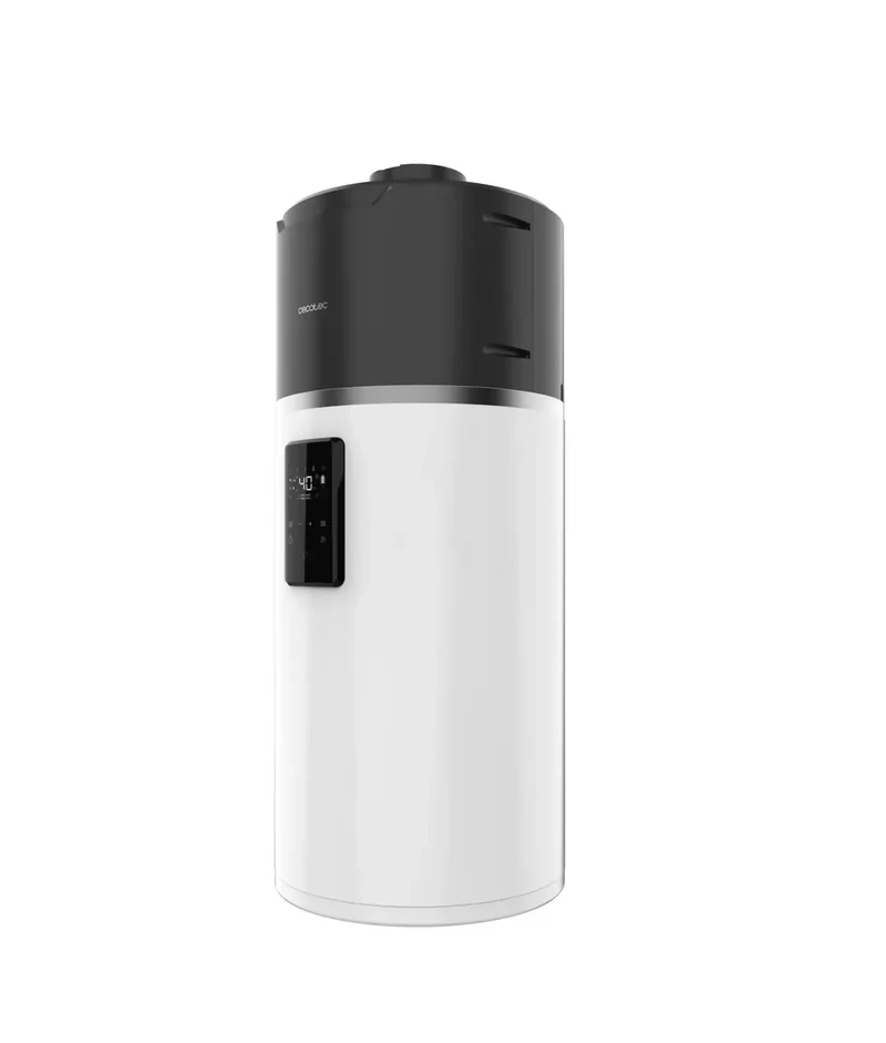 Termo AeroThermal 100L con Aerotermia Energía Sostenible y Control APP Clase Energética A+ de Cecotec