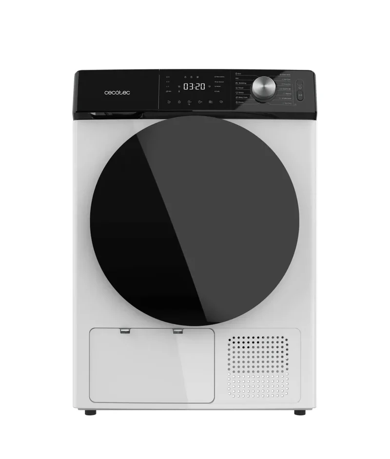 Secadora Bolero DressCode Dry 10kg a con 14 programas funciones Spa Care y tambor Inox Cecotec