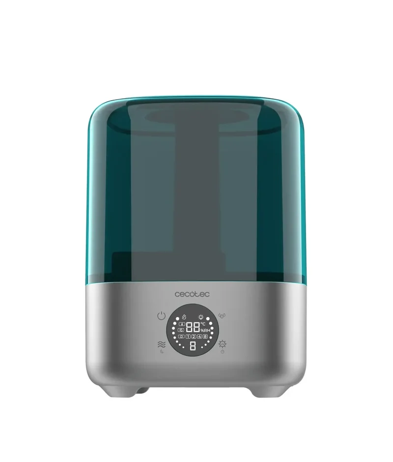 Humidificador inteligente 300 ml/h con depósito de 4.5 litros para un ambiente fresco Breezecare 2900 de Cecotec