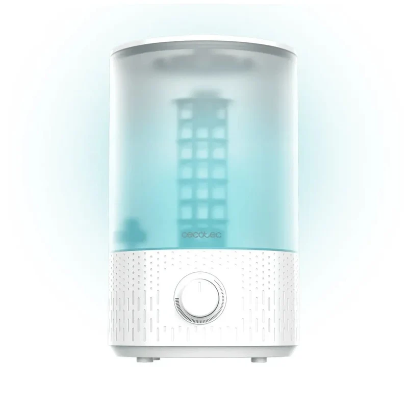 Humidificador Breezecare 2500 de 250 ml/h con depósito de 2,5L mejora tu bienestar en casa de Cecotec
