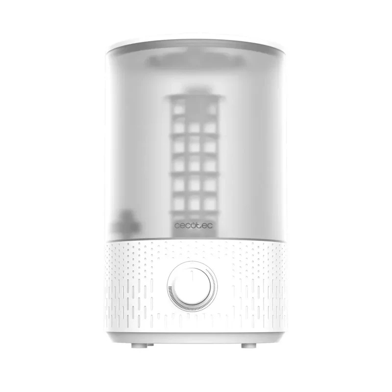 Humidificador Breezecare 2500 de 250 ml/h con depósito de 2,5L mejora tu bienestar en casa de Cecotec