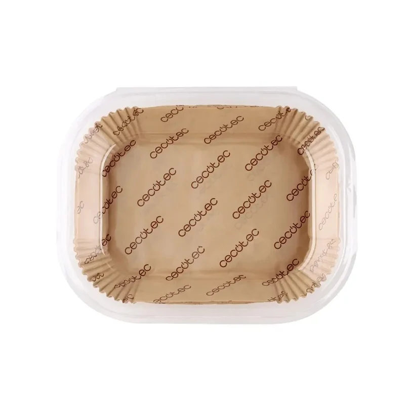Pack de 150 papeles para freidora de aire Cecofry TwinBucket 4.5L doble cubeta Cecotec