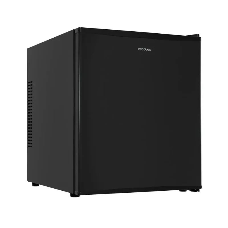 Nevera Mini Bar termoeléctrica Bolero CoolMarket BC SD 47 Black 44 Litros silenciosa con control mecánico y luz LED de Cecotec