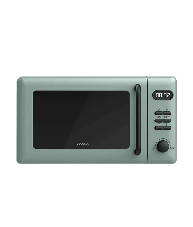 Microondas Proclean 5110 Green con grill 20L 700W ideal para tu cocina moderna de Cecotec