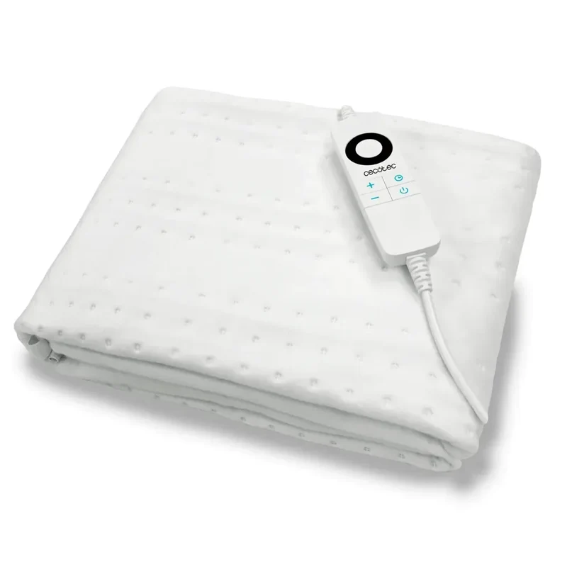 Bajera eléctrica 150x80 Apagado automático y 6 temperaturas ajustables para un sueño perfecto de Cecotec