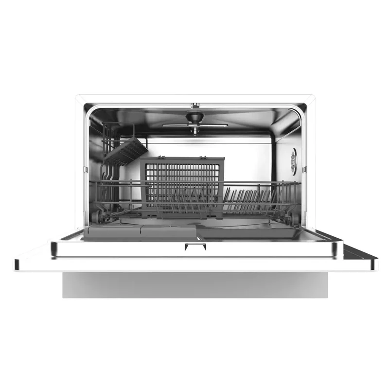 Lavavajillas mini Bolero Aguazero 2500 S-BI blanco de 6 servicios con funciones avanzadas y diseño elegante de Cecotec