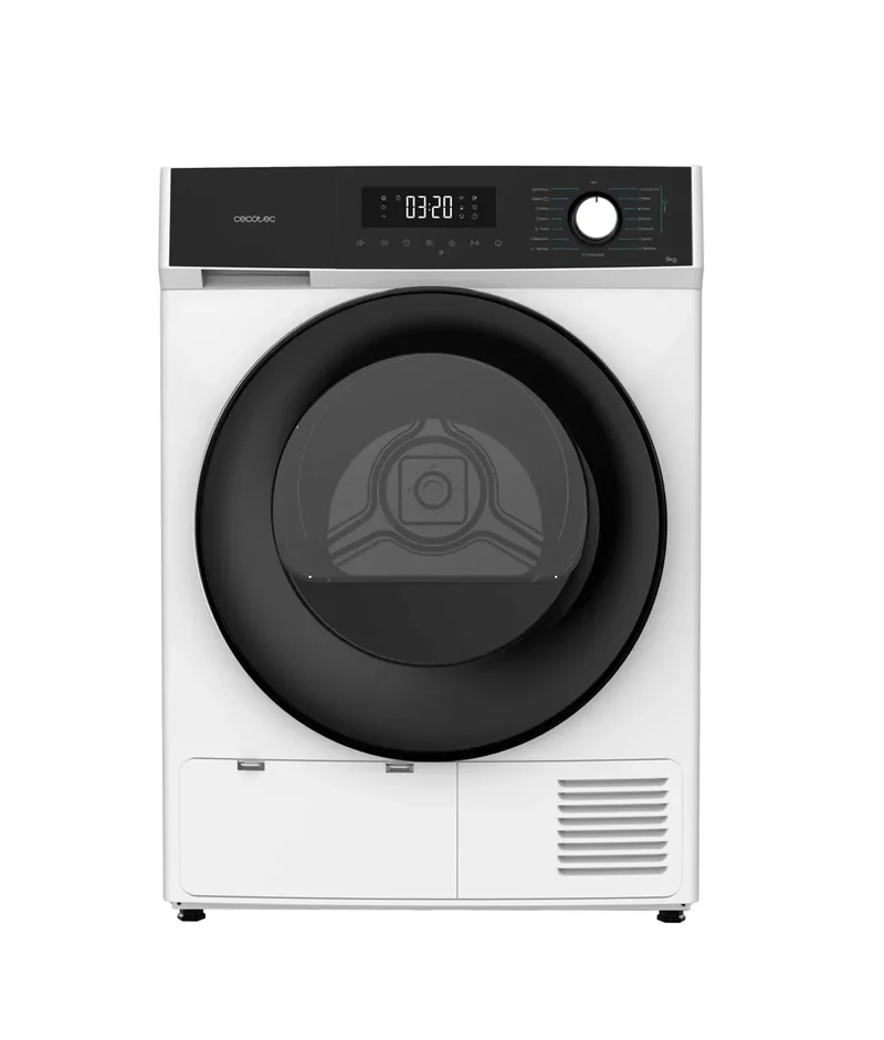 Secadora Cecotec Bolero Dry 9300 Bomba de Calor – 9 kg Blanca Clase A++