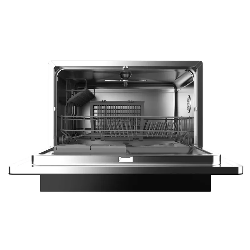 Lavavajillas Bolero Aguazero 2500 S-BI Negro Compacto 6 Servicios Funciones Avanzadas y Diseño Elegante de Cecotec