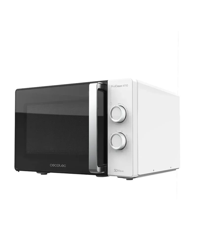 Microondas Proclean 4110 de 23 litros con grill revestimiento Ready2Clean y tecnología 3DWave de Cecotec