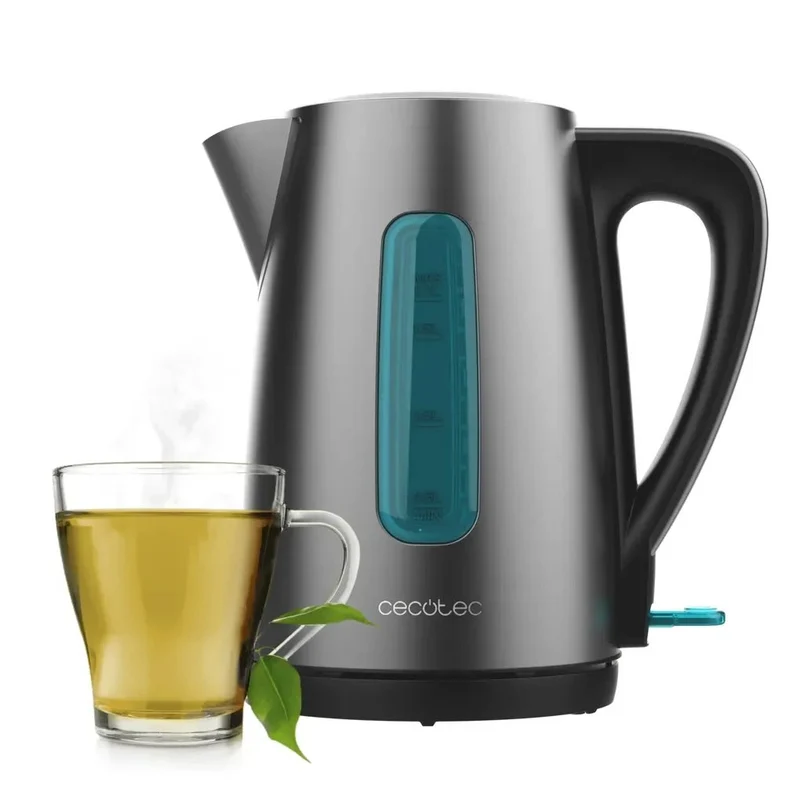 Hervidor de agua Thermosense 210 de acero inoxidable 1,7 litros 2200 W para una rápida cocción de Cecotec
