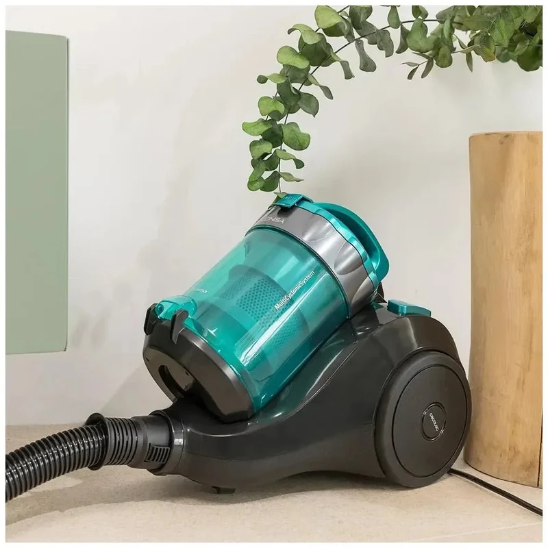 Aspirador Multiciclónico Silencioso y Eficiente con Potente Succión de 800W de Cecotec