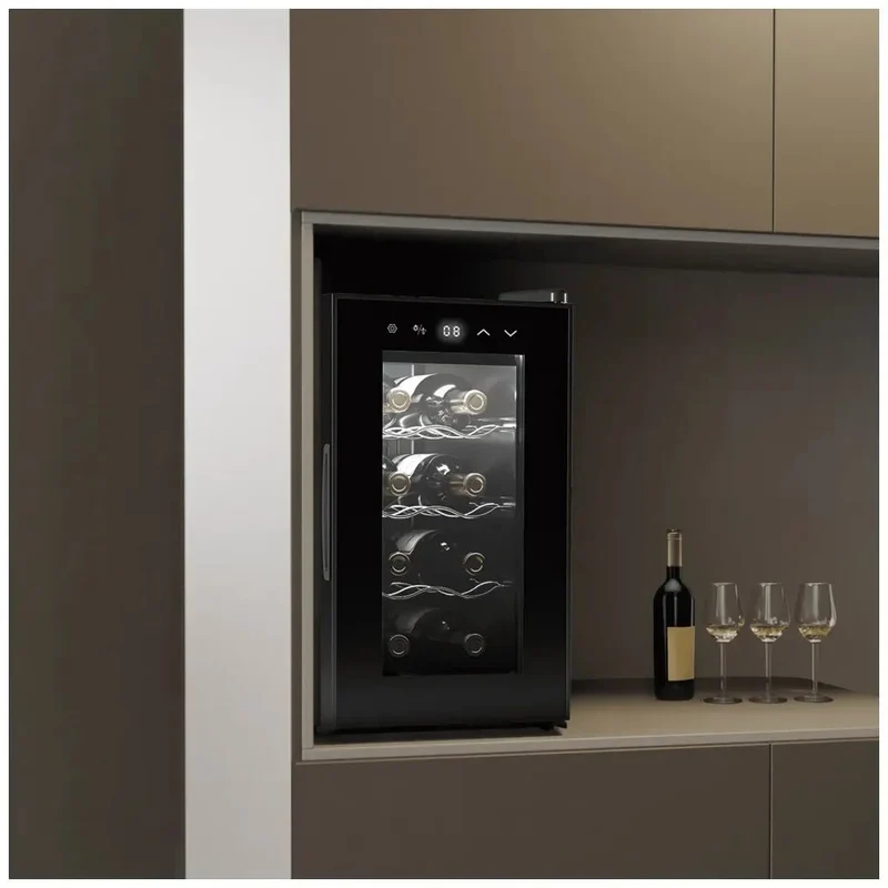 Vinoteca Bolero GrandSommelier 830: Enfriamiento Silencioso para 8 Botellas de Cecotec
