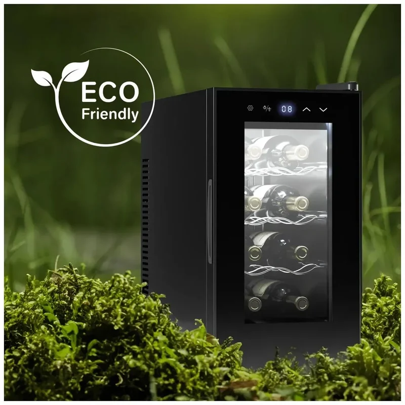 Vinoteca Bolero GrandSommelier 830: Enfriamiento Silencioso para 8 Botellas de Cecotec