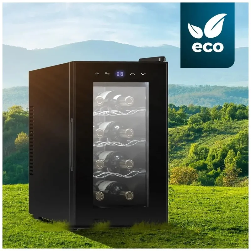 Vinoteca Bolero GrandSommelier 830: Enfriamiento Silencioso para 8 Botellas de Cecotec