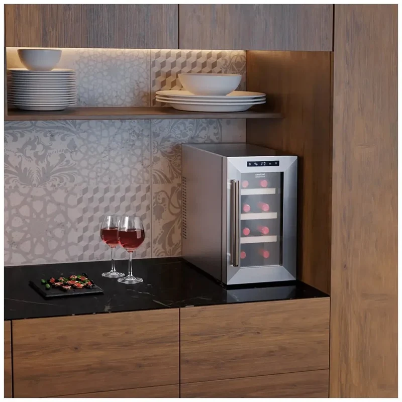 Vinoteca Bolero GrandSommelier 830: Enfriamiento Silencioso y Eco-Friendly de Cecotec