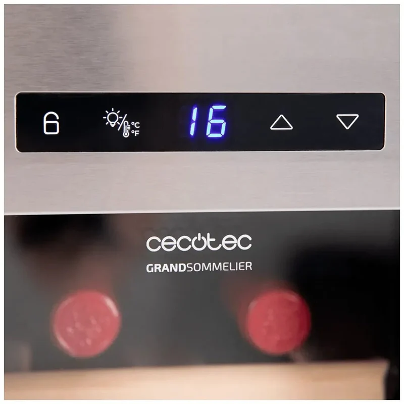 Vinoteca Bolero GrandSommelier 830: Enfriamiento Silencioso y Eco-Friendly de Cecotec